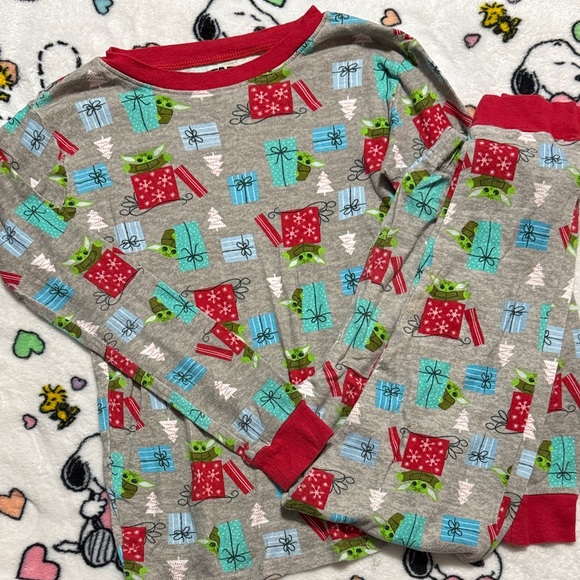 Star Wars Kids Pajama Set - Red, Green, Blue, Gray - Picture 1 of 5